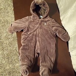 Super Warm Baby Bunting Suit - Teddy Bear